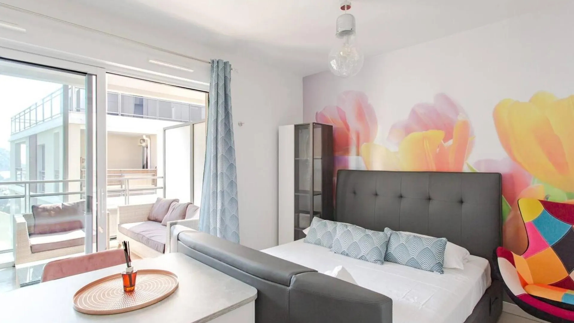 Stella- Studio Climatise Proche Monaco Beausoleil