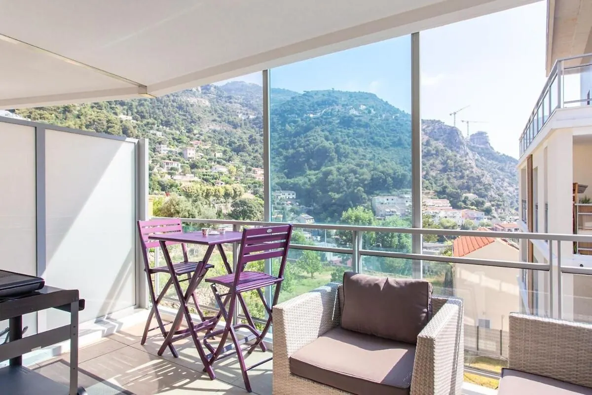 Stella- Studio Climatise Proche Monaco Beausoleil Francja